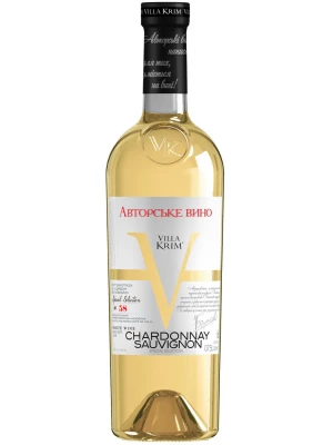 Вино Villa Krim, Author's Collection Chardonnay-Sauvignon 0.75 л