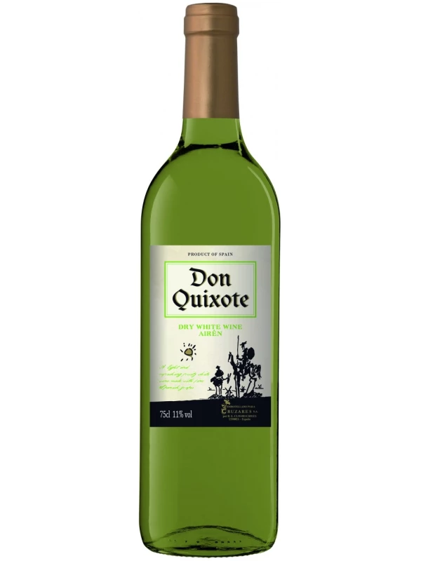 Don Quixote white dry, Vino de Mesa (VdM)