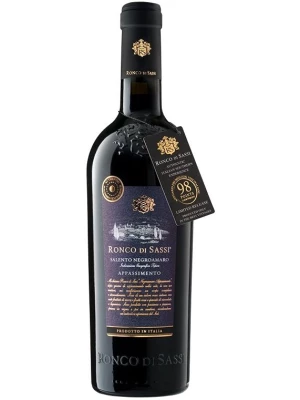 Вино Ronco di Sassi Appassimento Negroamaro, Puglia IGT 2019, 0.75 л