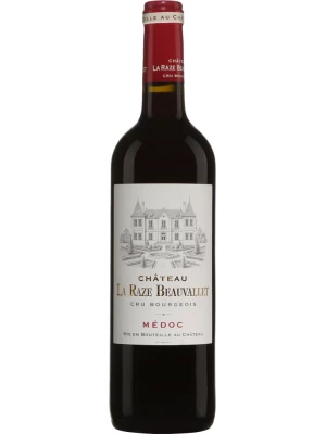 Вино Chateau La Raze Beauvallet, Cru Bourgeois Medoc AOC 2019, 0.75 л