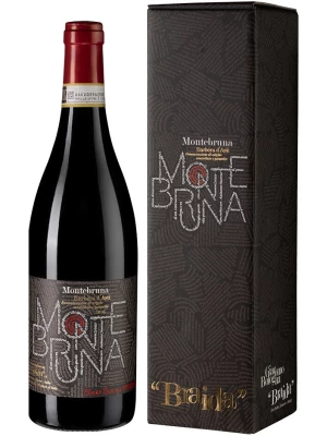 Вино Montebruna Barbera d'Asti DOCG, gift box 2019, 0.75 л
