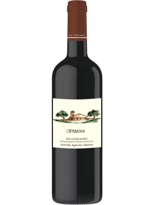 Вино Cipriana, Bolgheri Rosso DOC 2018, 0.75 л