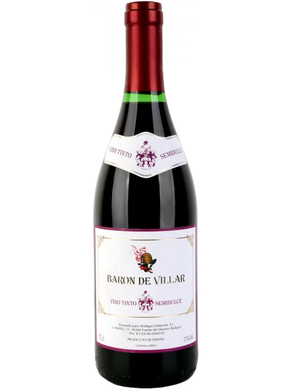 Baron de Villar Tinto Semidulce