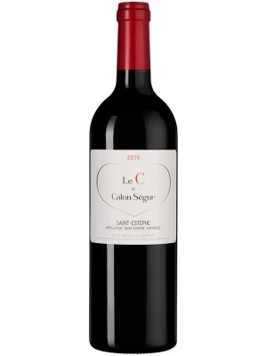 Вино Le C de Calon Segur Saint-Estephe AOC 2019, 0.75 л