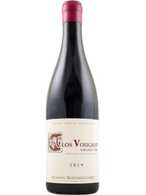 Вино Domaine Berthaut-Gerbet, Clos Vougeot Grand Cru AOC 2019, 0.75 л