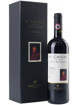 Вино Agricola San Felice, Il Grigio Gran Selezione, Chianti Classico DOCG, gift box 2010, 0.75 л
