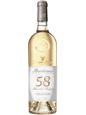 Вино Bernard Magrez, 58 Bordeaux AOC Blanc 2019, 0.75 л
