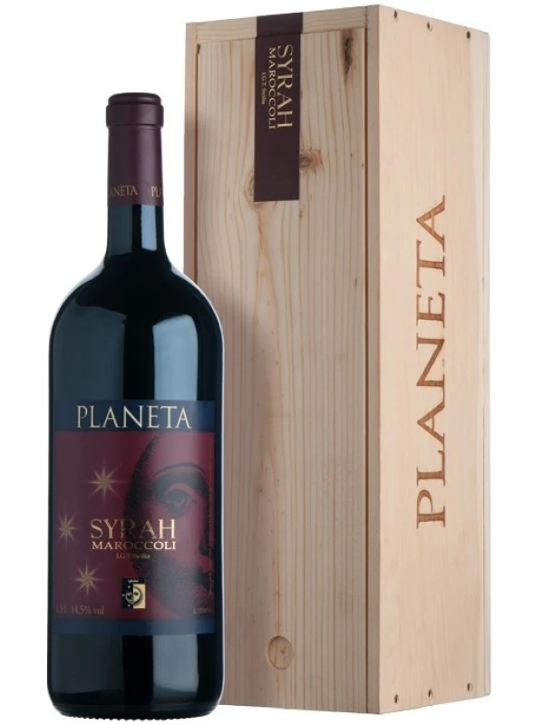 Planeta, Syrah, Sicilia IGT, wooden box