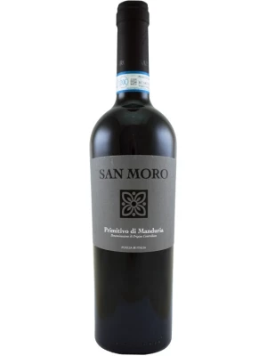 Вино Produttori di Manduria, San Moro Primitivo di Manduria DOC 2021, 0.75 л
