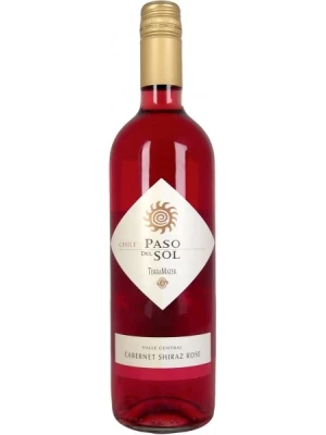 Вино TerraMater Paso Del Sol Cabernet Shiraz Rose 2010, 0.75 л