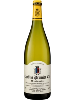Вино Jean-Paul & Benoit Droin, Chablis Premier Cru Montmains AOC 2024, 0.75 л