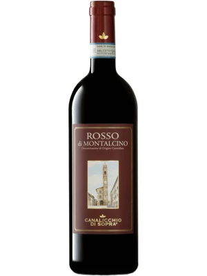 Вино Canalicchio di Sopra, Rosso di Montalcino DOC 2021, 0.75 л