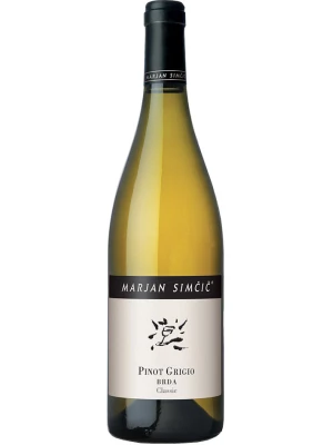 Вино Simcic Marjan, Pinot Grigio 2018, 0.75 л