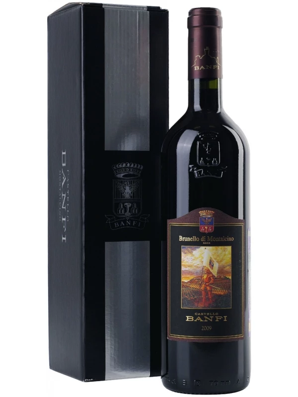 Brunello di Montalcino DOCG, Banfi, gift box