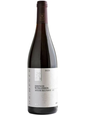 Вино Weinhaus Heger, Ihringer Winklerberg Spatburgunder GG 2007, 0.75 л