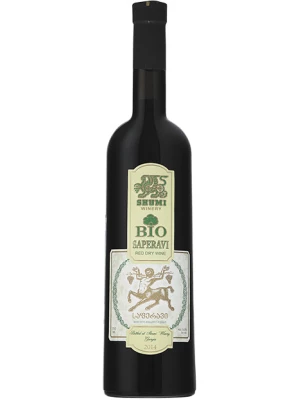 Вино Shumi, Saperavi Bio 2020, 0.75 л