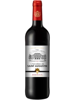 Вино Chevaliers de Saint Augustin Rouge, Bordeaux AOP 2018, 0.75 л