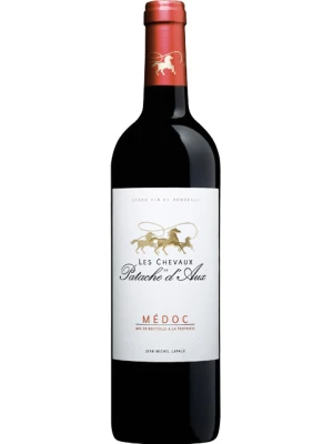 Вино Les Chevaux de Patache d'Aux, Medoc AOC 2016, 0.75 л