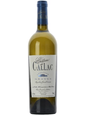 Вино Chateau de Callac Prestige Blanc, Graves AOC 2018, 0.75 л