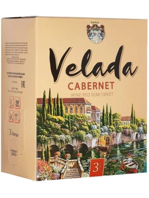 Вино Velada Cabernet, bag-in-box 3 л