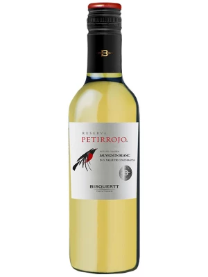 Вино Bisquertt, Petirrojo Reserve, Sauvignon Blanc, Colchagua Valley DO 2018, 0.375 л