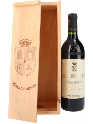 Вино Matarromera Reserva, Ribera del Duero DO, wooden box 2016, 0.75 л