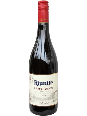 Вино Riunite, Lambrusco Rosso, Emilia IGT 0.75 л