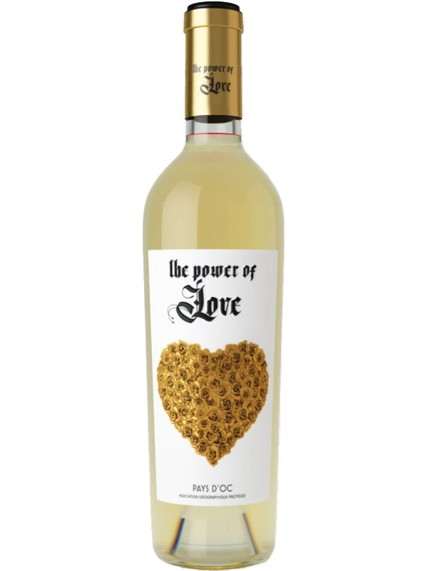 Vignobles Vellas, The Power of Love Blanc, Pays d'Oc IGP