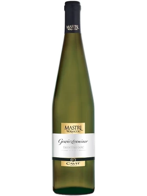 Вино Mastri Vernacoli Gewurztraminer, Trentino DOC 2014, 0.75 л