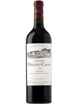Вино Chateau Pontet-Canet, Pauillac AOC 5-me Grand Cru Classe 2004, 0.75 л