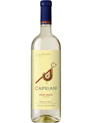 Вино Capriani Pinot Grigio Medium Sweet, Rubicone IGT 0.75 л