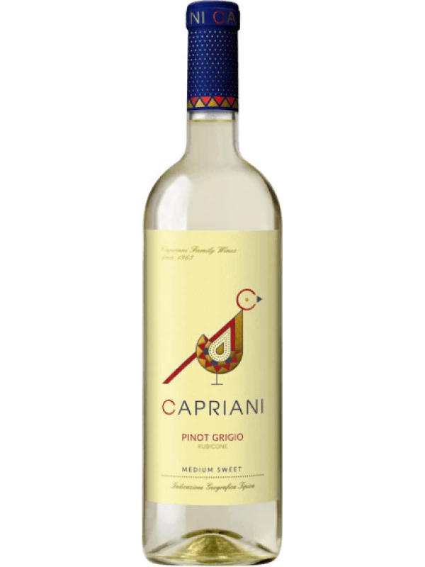 Capriani Pinot Grigio Medium Sweet, Rubicone IGT