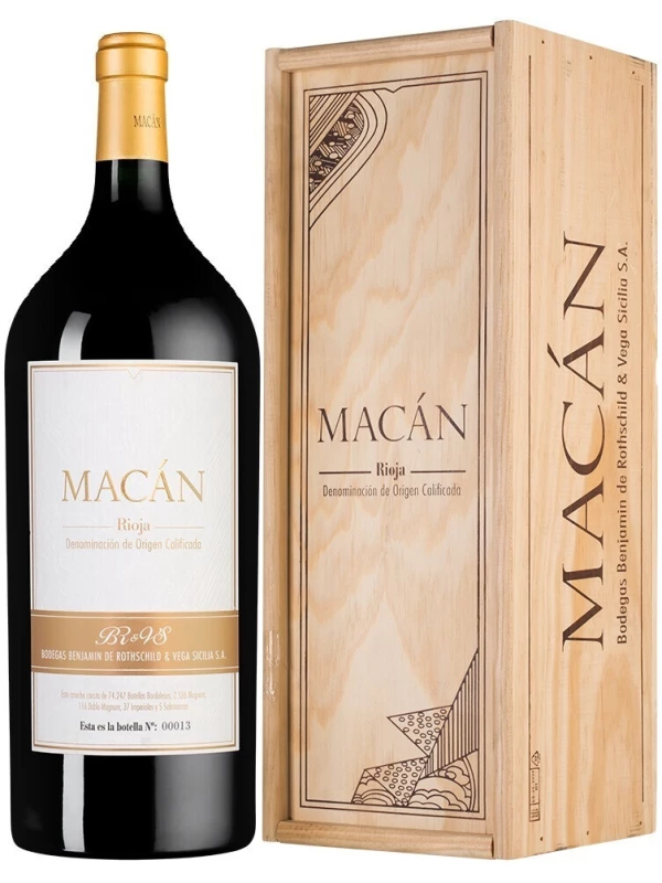 Vega Sicilia, Macan, Rioja DOCa, wooden box