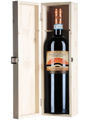 Вино Gian Piero Marrone, Nebbiolo, Langhe DOC, wooden box 1.5 л