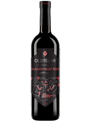 Вино Old Telavi Alazani Valley Rose Semi-Sweet 0.75 л