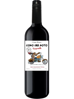 Вино Como Una Moto Tempranillo Semisweet 2022, 0.75 л
