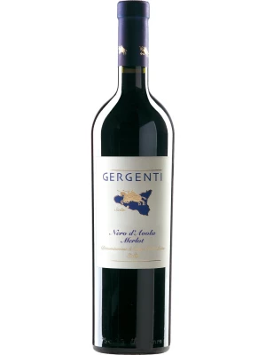 Вино Gergenti Nero d'Avola-Merlot, Sicilia DOC 2021, 0.75 л