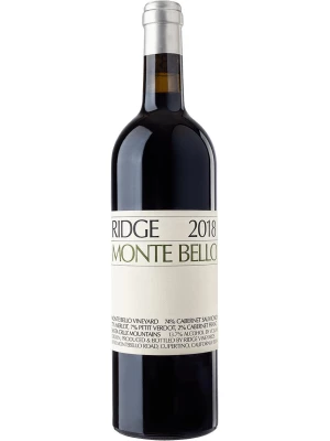 Вино Ridge, Monte Bello 2018, 0.75 л