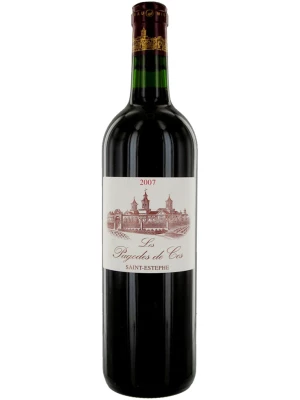 Вино Les Pagodes de Cos AOC Saint-Estephe 2007, 0.75 л