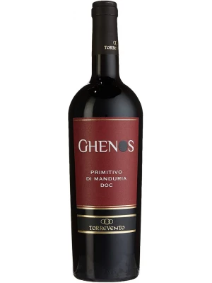 Вино Torrevento, Ghenos, Primitivo di Manduria DOC 2017, 0.75 л
