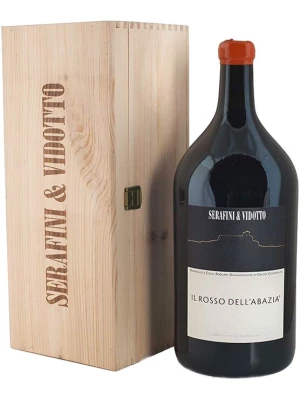 Вино Serafini & Vidotto, Il Rosso dell'Abazia, wooden box 2016, 3 л