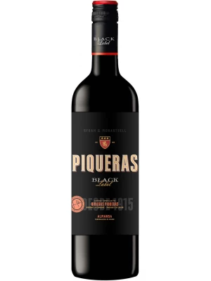 Вино Piqueras, Black Label, Almansa DO 2018, 0.75 л
