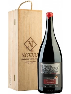 Вино Novaia, Le Balze Amarone della Valpolicella Classico Riserva DOCG, gift box 2009, 1.5 л
