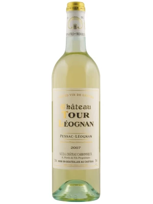 Вино Chateau Tour Leognan Blanc, Pessac-Leognan AOC 2007, 0.75 л