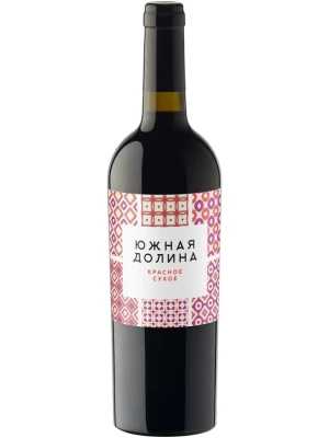 Вино Кубань-Вино, Южная Долина Красное Сухое 0.75 л