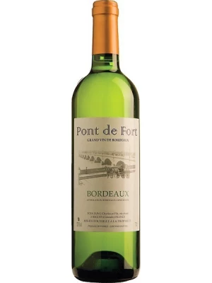 Вино Charles Yung et Fils, Pont de Fort Blanc, Bordeaux AOC 2017, 0.75 л