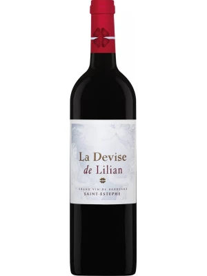 Вино La Devise de Lilian, Saint-Estephe AOC 2012, 0.75 л