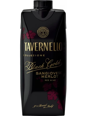 Вино Tavernello Black Gold, Tetra Prism 0.5 л