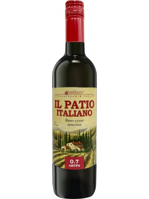 Вино Il Patio Italiano Red Dry 0.7 л