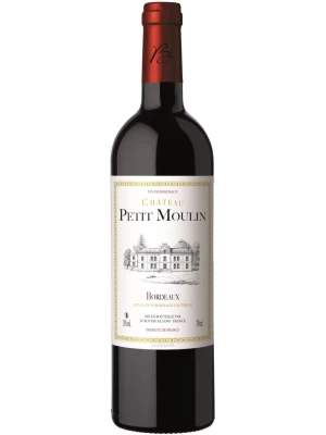 Вино Chateau Petit Moulin Rouge, Bordeaux AOC 2019, 0.75 л
